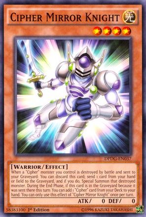 Cipher Mirror Knight [DPDG-EN037] Common - Yu-Gi-Oh! - Card Brawlers | Quebec | Canada |