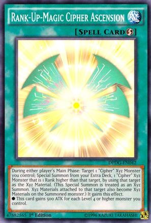 Rank-Up-Magic Cipher Ascension [DPDG-EN042] Common - Yu-Gi-Oh! - Card Brawlers | Quebec | Canada |