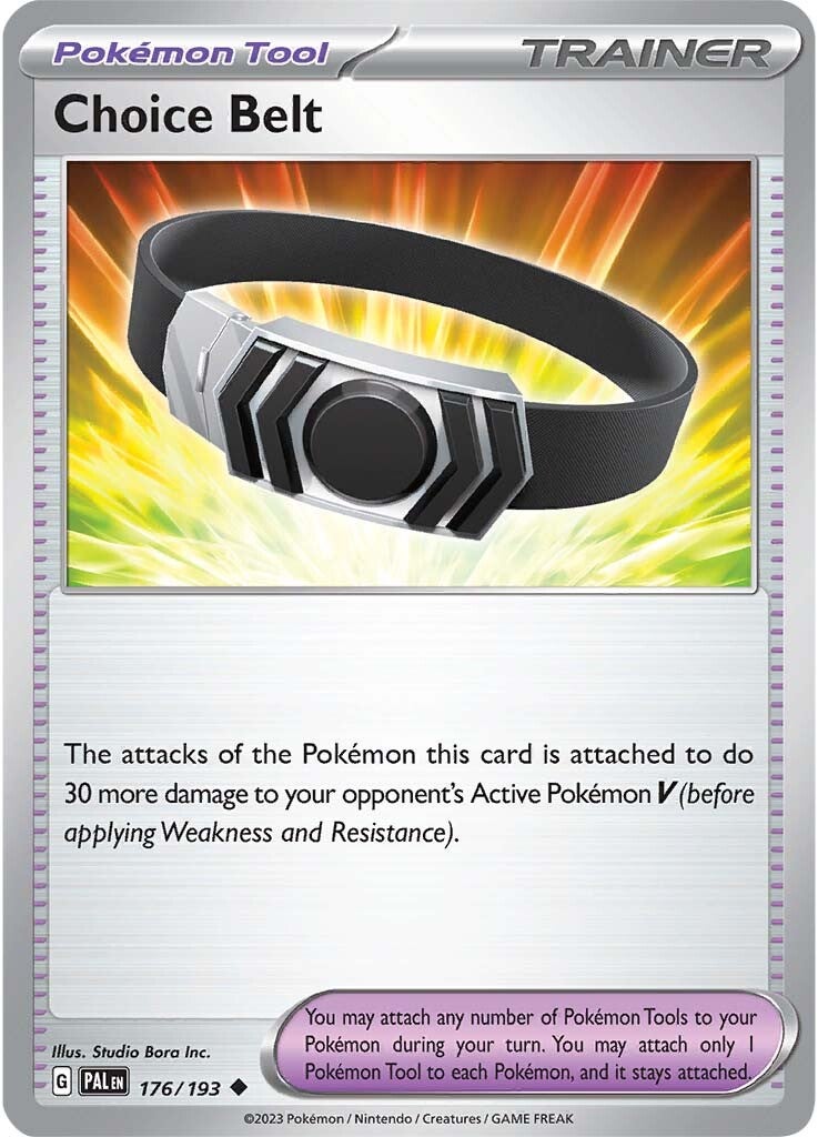 Choice Belt (176/193) [Scarlet & Violet: Paldea Evolved] - Pokémon - Card Brawlers | Quebec | Canada |