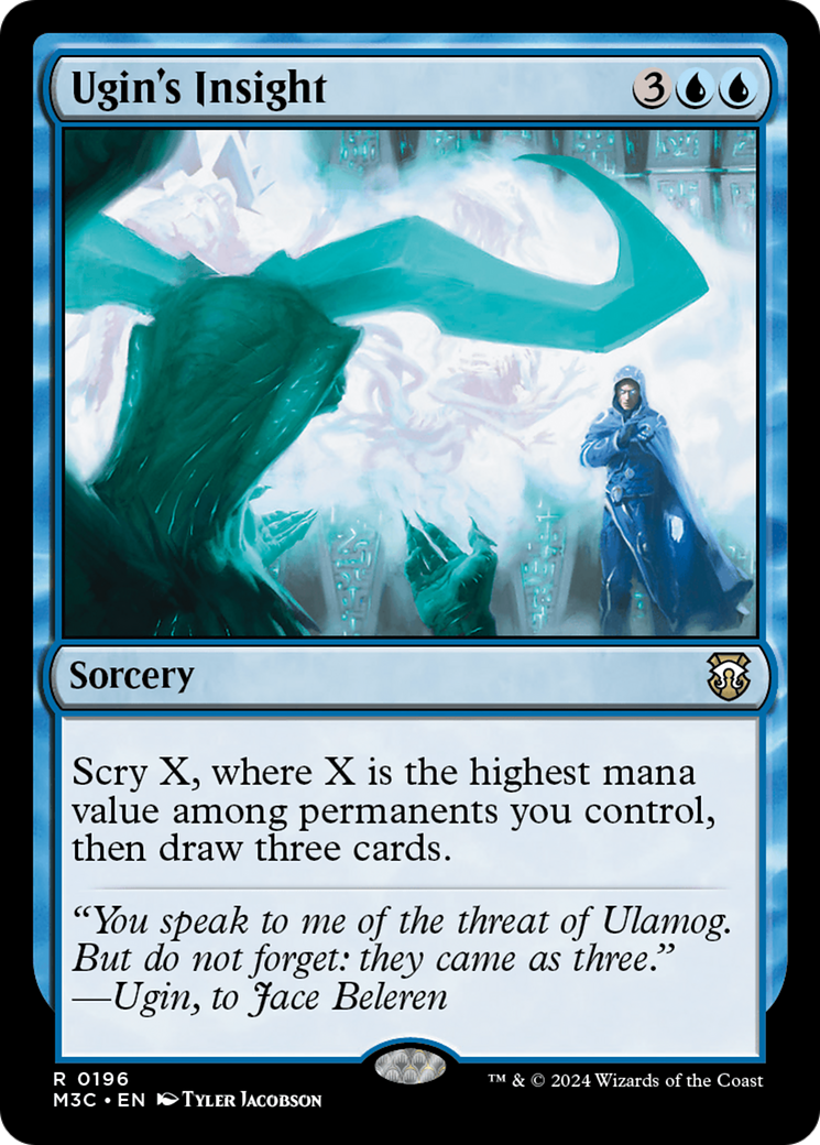 Ugin's Insight (Ripple Foil) [Modern Horizons 3 Commander] - Magic: The Gathering - Card Brawlers | Quebec | Canada |