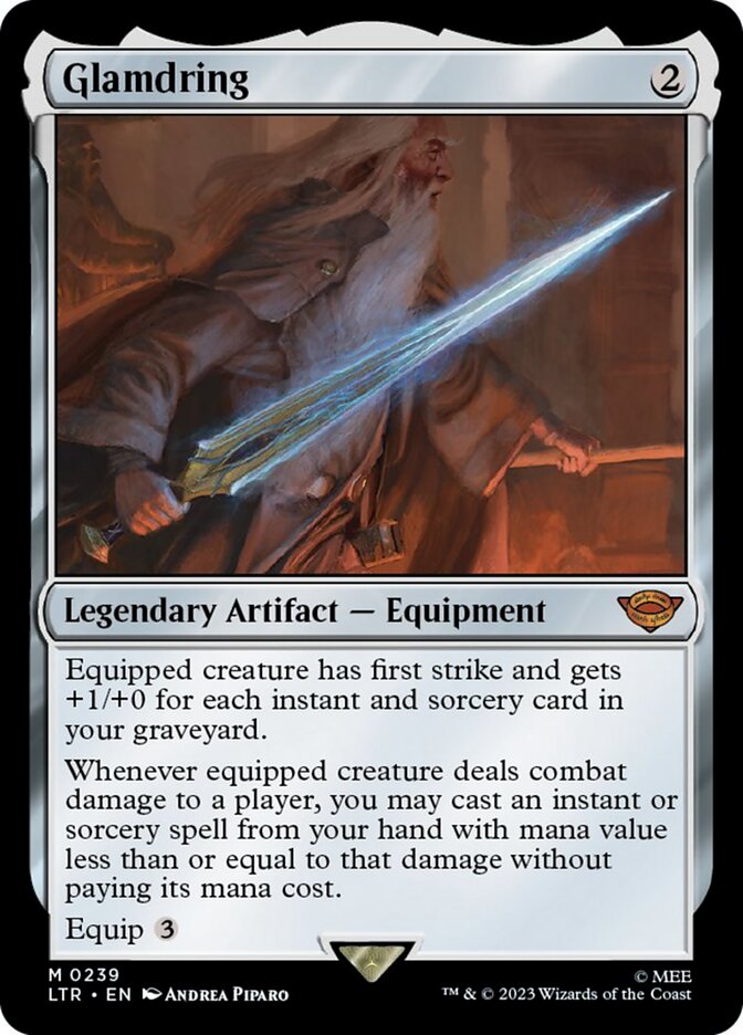 Glamdring [The Lord of the Rings: Tales of Middle-Earth] - Magic: The Gathering - Card Brawlers | Quebec | Canada |