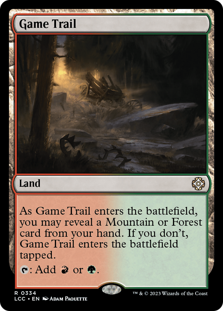 Game Trail [The Lost Caverns of Ixalan Commander] - Magic: The Gathering - Card Brawlers | Quebec | Canada |