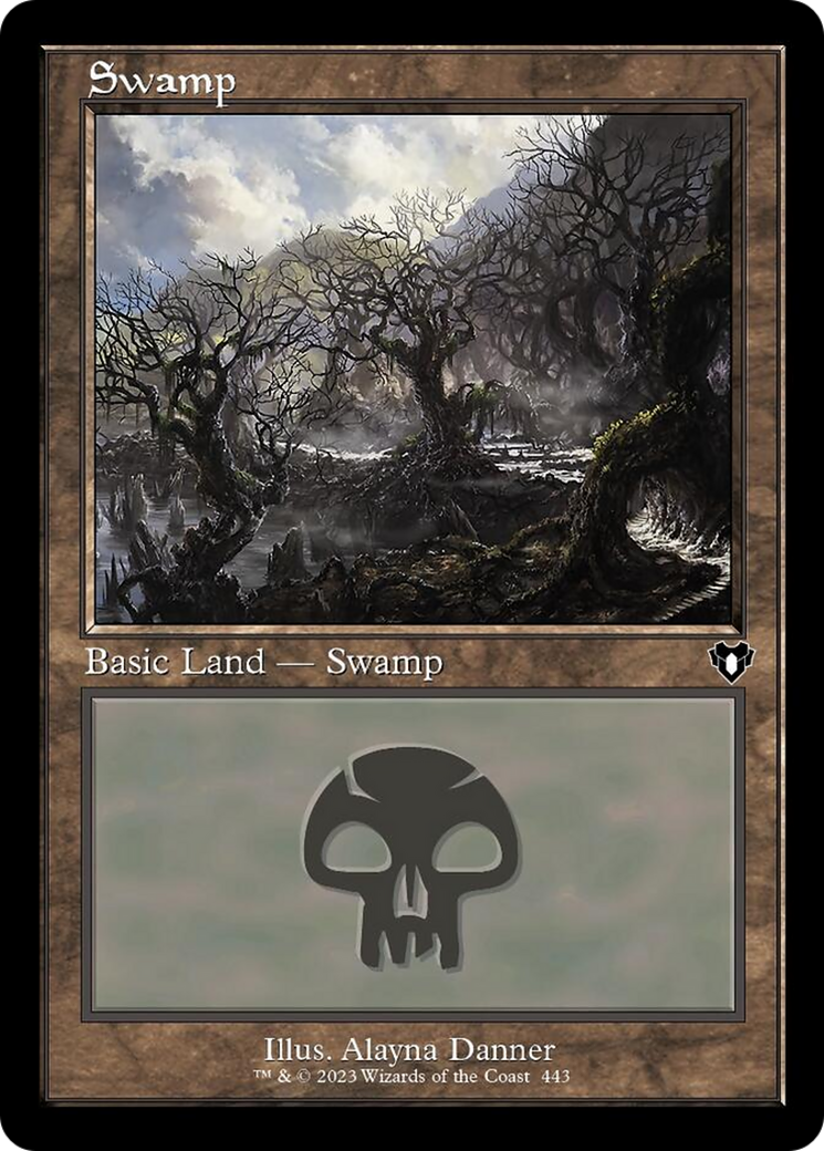 Swamp (443) (Retro) [Commander Masters] - Magic: The Gathering - Card Brawlers | Quebec | Canada |