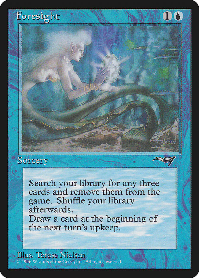 Foresight (Sea Floor) [Alliances] - Magic: The Gathering - Card Brawlers | Quebec | Canada |