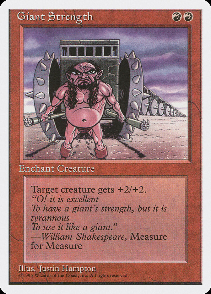 Giant Strength [Fourth Edition] - Magic: The Gathering - Card Brawlers | Quebec | Canada |