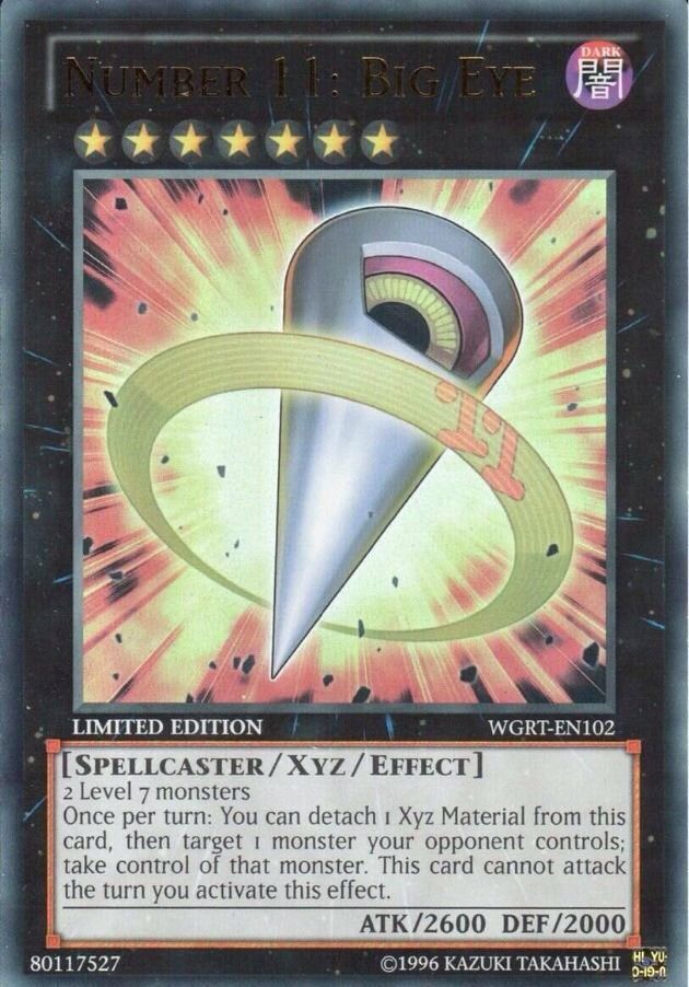 Number 11: Big Eye [WGRT-EN102] Ultra Rare - Yu-Gi-Oh! - Card Brawlers | Quebec | Canada |