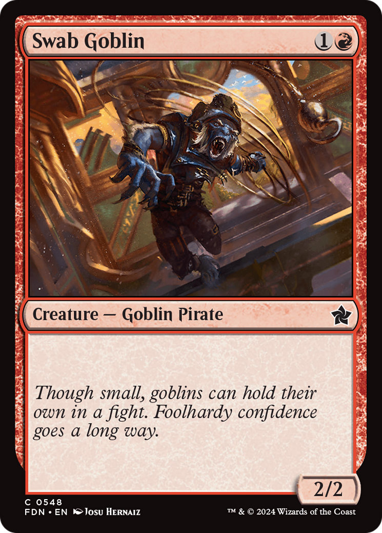 Swab Goblin [Foundations] - Magic: The Gathering - Card Brawlers | Quebec | Canada |