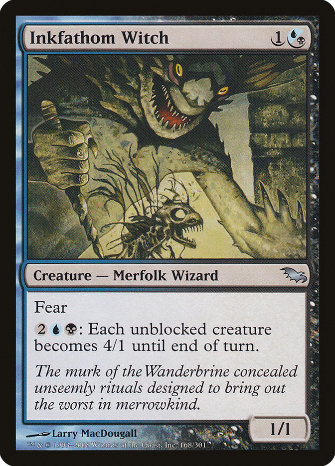 Inkfathom Witch [Shadowmoor] - Magic: The Gathering - Card Brawlers | Quebec | Canada |