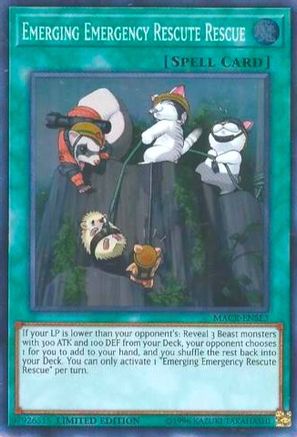 Emerging Emergency Rescute Rescue [MACR-ENSE3] Super Rare - Yu-Gi-Oh! - Card Brawlers | Quebec | Canada |