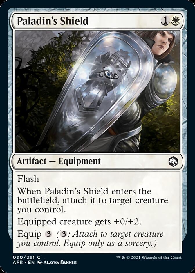 Paladin's Shield [Dungeons & Dragons: Adventures in the Forgotten Realms] - Magic: The Gathering - Card Brawlers | Quebec | Canada |