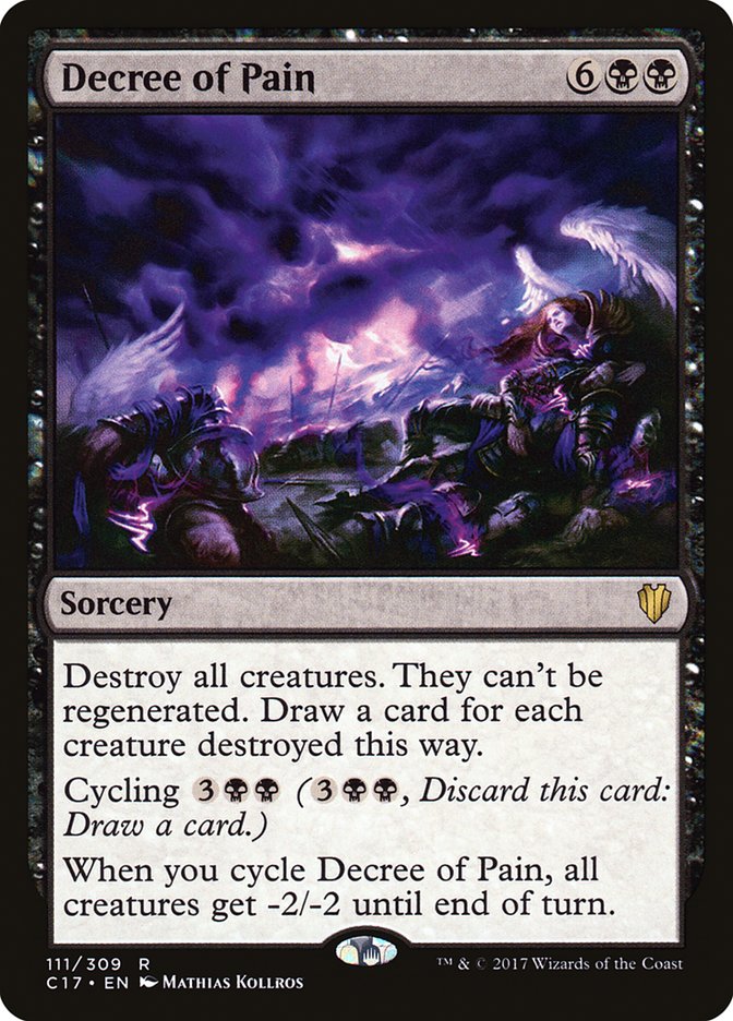 Decree of Pain [Commander 2017] - Magic: The Gathering - Card Brawlers | Quebec | Canada |