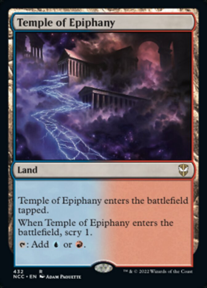 Temple of Epiphany [Streets of New Capenna Commander] - Magic: The Gathering - Card Brawlers | Quebec | Canada |