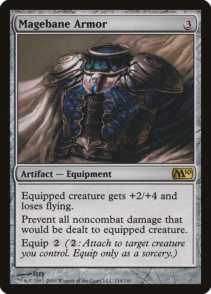 Magebane Armor [Magic 2010] - Magic: The Gathering - Card Brawlers | Quebec | Canada |