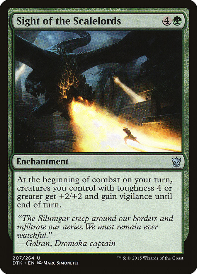 Sight of the Scalelords [Dragons of Tarkir] - Magic: The Gathering - Card Brawlers | Quebec | Canada |