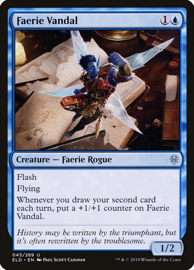 Faerie Vandal [Throne of Eldraine] - Magic: The Gathering - Card Brawlers | Quebec | Canada |