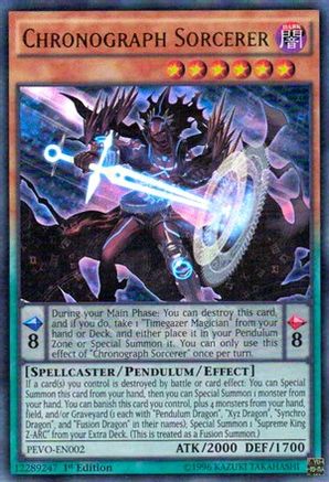 Chronograph Sorcerer [PEVO-EN002] Ultra Rare - Yu-Gi-Oh! - Card Brawlers | Quebec | Canada |
