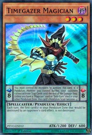 Timegazer Magician [PEVO-EN012] Super Rare - Yu-Gi-Oh! - Card Brawlers | Quebec | Canada |