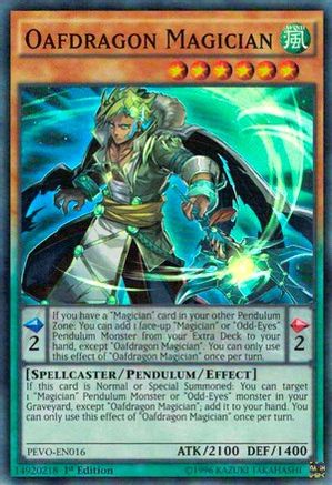 Oafdragon Magician [PEVO-EN016] Super Rare - Yu-Gi-Oh! - Card Brawlers | Quebec | Canada |