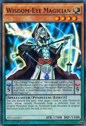 Wisdom-Eye Magician [PEVO-EN017] Super Rare - Yu-Gi-Oh! - Card Brawlers | Quebec | Canada |