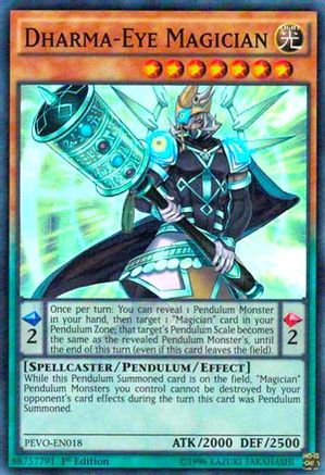 Dharma-Eye Magician [PEVO-EN018] Super Rare - Yu-Gi-Oh! - Card Brawlers | Quebec | Canada |