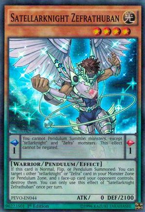 Satellarknight Zefrathuban [PEVO-EN044] Super Rare - Yu-Gi-Oh! - Card Brawlers | Quebec | Canada |