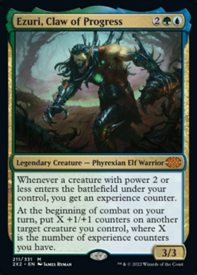 Ezuri, Claw of Progress [Double Masters 2022] - Magic: The Gathering - Card Brawlers | Quebec | Canada |
