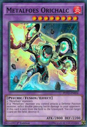 Metalfoes Orichalc [PEVO-EN054] Super Rare - Yu-Gi-Oh! - Card Brawlers | Quebec | Canada |