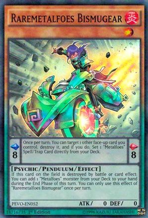 Raremetalfoes Bismugear [PEVO-EN052] Super Rare - Yu-Gi-Oh! - Card Brawlers | Quebec | Canada |