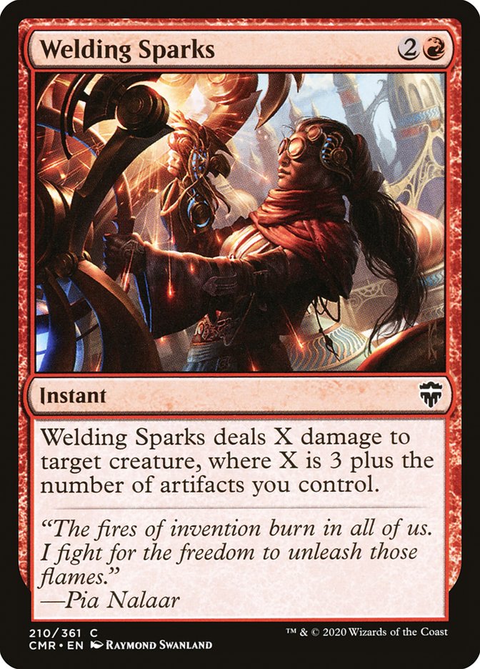 Welding Sparks [Commander Legends] - Magic: The Gathering - Card Brawlers | Quebec | Canada |