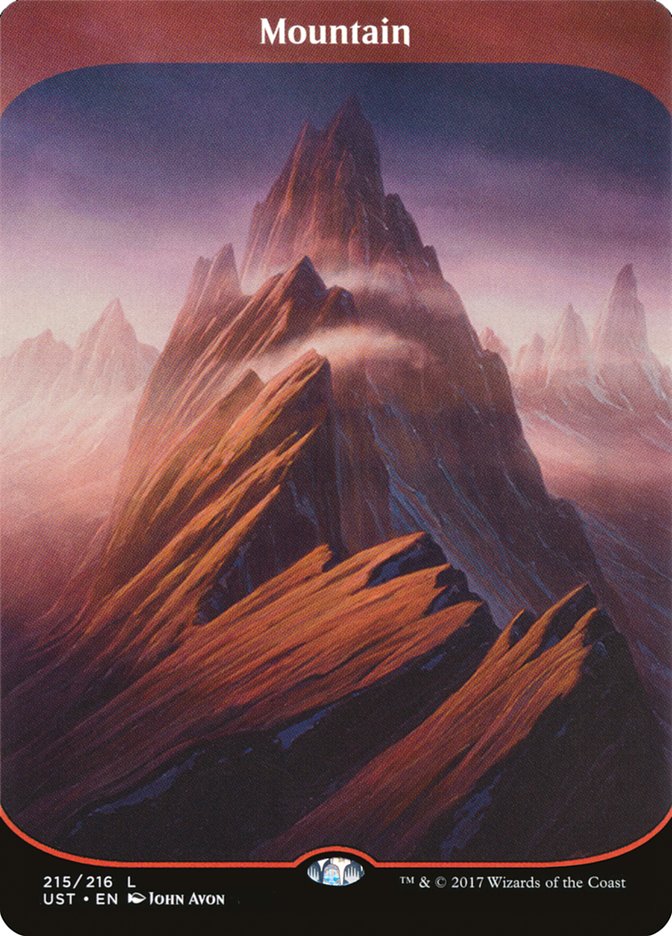 Mountain (215) [Unstable] - Magic: The Gathering - Card Brawlers | Quebec | Canada |