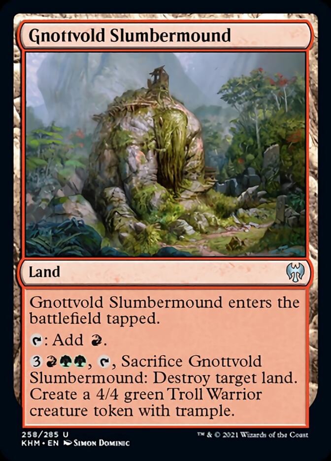 Gnottvold Slumbermound [Kaldheim] - Magic: The Gathering - Card Brawlers | Quebec | Canada |