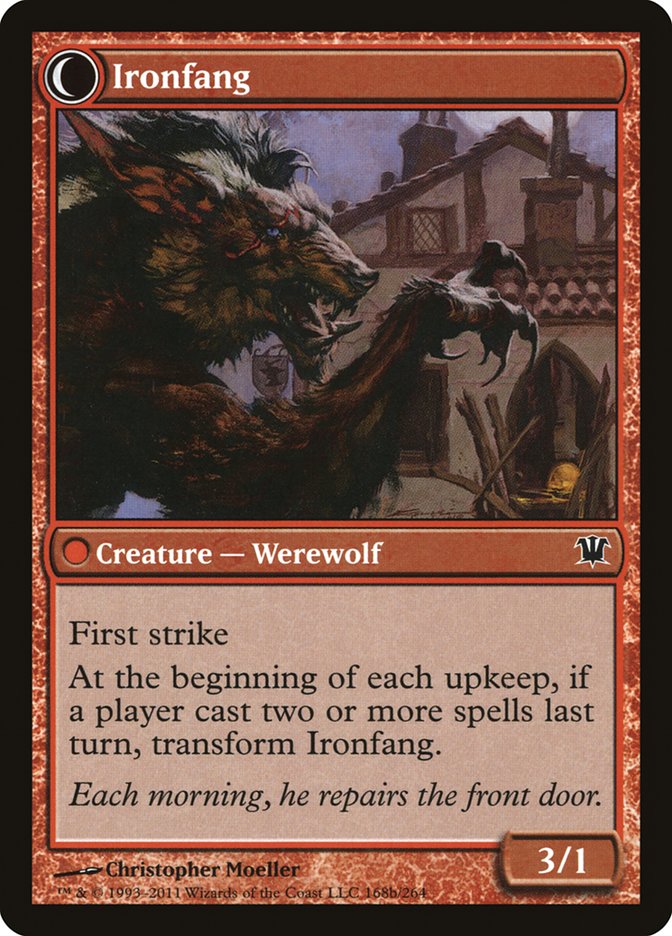 Village Ironsmith // Ironfang [Innistrad] - Magic: The Gathering - Card Brawlers | Quebec | Canada |