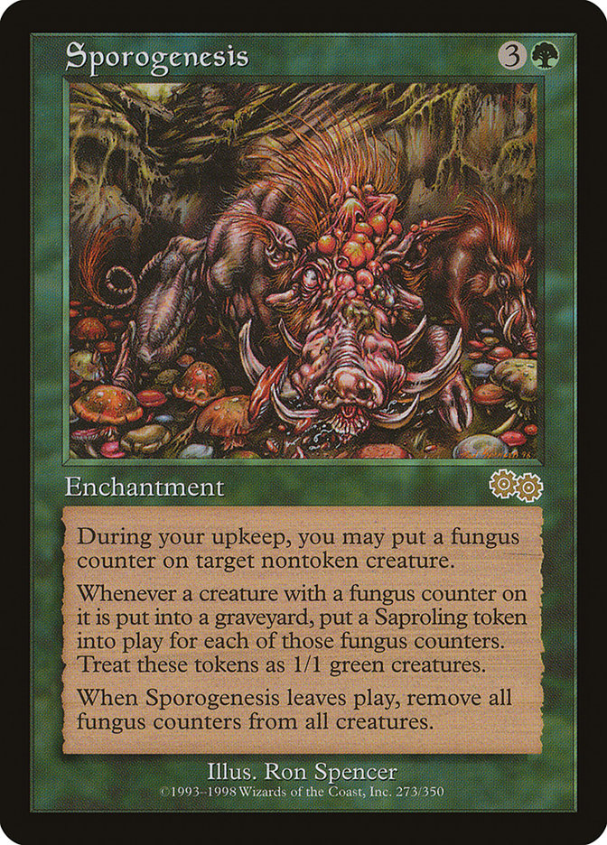 Sporogenesis [Urza's Saga] - Magic: The Gathering - Card Brawlers | Quebec | Canada |