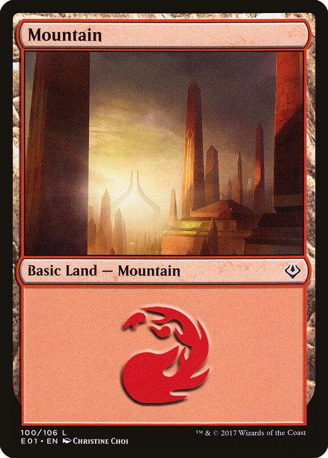 Mountain (100) [Archenemy: Nicol Bolas] - Magic: The Gathering - Card Brawlers | Quebec | Canada |