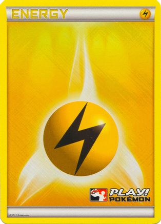 Lightning Energy (2011 Play Pokemon Promo) [League & Championship Cards] - Pokémon - Card Brawlers | Quebec | Canada |