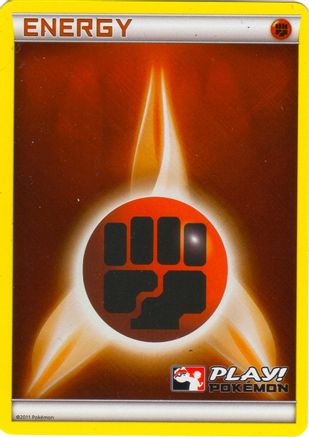 Fighting Energy (2011 Play Pokemon Promo) [League & Championship Cards] - Pokémon - Card Brawlers | Quebec | Canada |