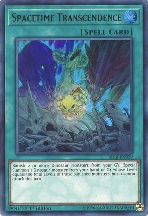 Spacetime Transcendence [BLLR-EN029] Ultra Rare - Yu-Gi-Oh! - Card Brawlers | Quebec | Canada |