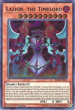 Lazion, the Timelord [BLLR-EN031] Ultra Rare - Yu-Gi-Oh! - Card Brawlers | Quebec | Canada |