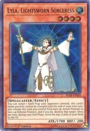 Lyla, Lightsworn Sorceress [BLLR-EN036] Ultra Rare - Yu-Gi-Oh! - Card Brawlers | Quebec | Canada |