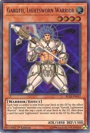 Garoth, Lightsworn Warrior [BLLR-EN037] Ultra Rare - Yu-Gi-Oh! - Card Brawlers | Quebec | Canada |