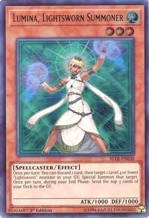 Lumina, Lightsworn Summoner [BLLR-EN038] Ultra Rare - Yu-Gi-Oh! - Card Brawlers | Quebec | Canada |