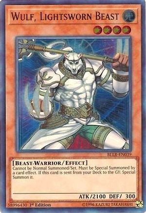 Wulf, Lightsworn Beast [BLLR-EN039] Ultra Rare - Yu-Gi-Oh! - Card Brawlers | Quebec | Canada |
