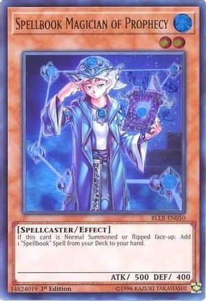 Spellbook Magician of Prophecy [BLLR-EN050] Ultra Rare