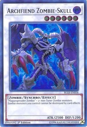 Archfiend Zombie-Skull [BLLR-EN058] Ultra Rare - Yu-Gi-Oh! - Card Brawlers | Quebec | Canada |