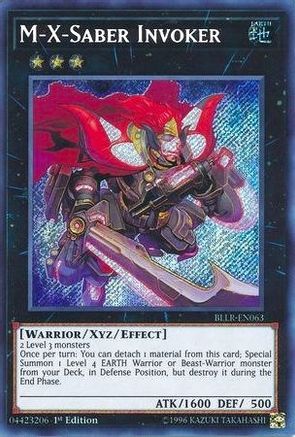 M-X-Saber Invoker [BLLR-EN063] Secret Rare - Yu-Gi-Oh! - Card Brawlers | Quebec | Canada |