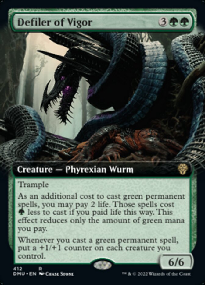 Defiler of Vigor (Extended Art) [Dominaria United] - Magic: The Gathering - Card Brawlers | Quebec | Canada |