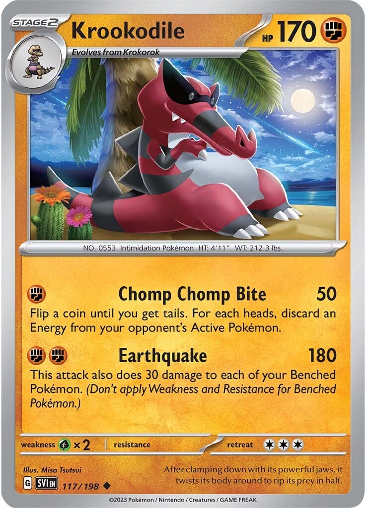 Krookodile (117/198) [Scarlet & Violet: Base Set] - Pokémon - Card Brawlers | Quebec | Canada |