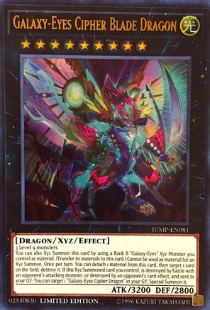 Galaxy-Eyes Cipher Blade Dragon [JUMP-EN081] Ultra Rare - Yu-Gi-Oh! - Card Brawlers | Quebec | Canada |