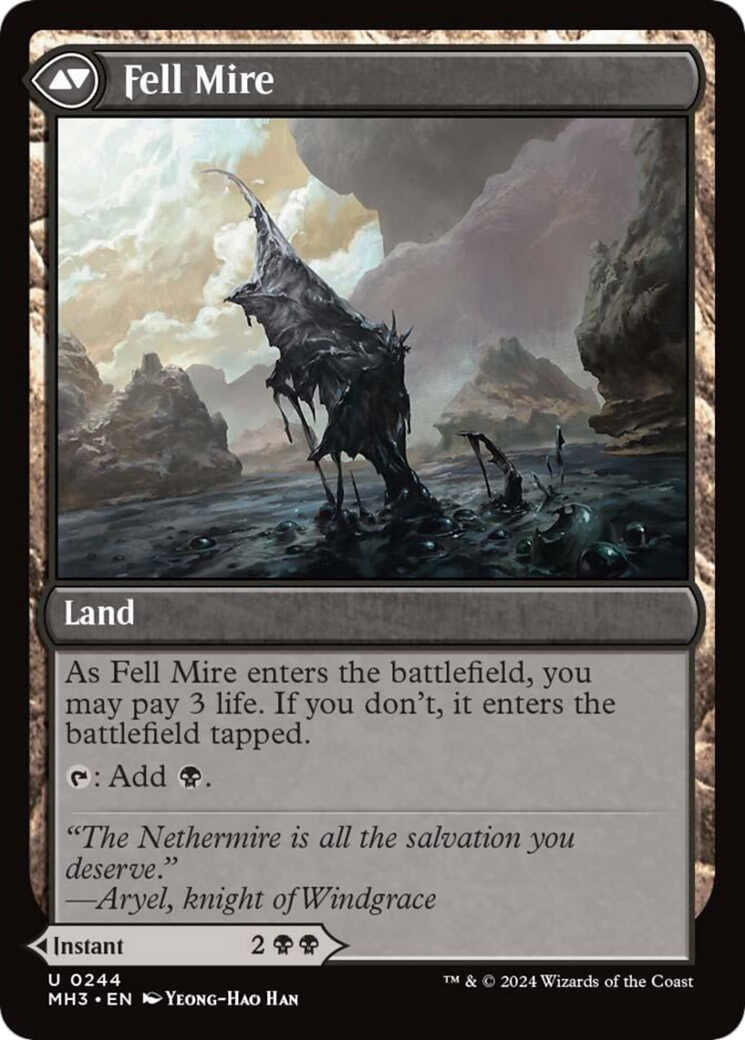 Fell the Profane // Fell Mire [Modern Horizons 3] - Magic: The Gathering - Card Brawlers | Quebec | Canada |
