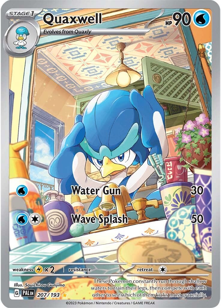 Quaxwell (207/193) [Scarlet & Violet: Paldea Evolved] - Pokémon - Card Brawlers | Quebec | Canada |